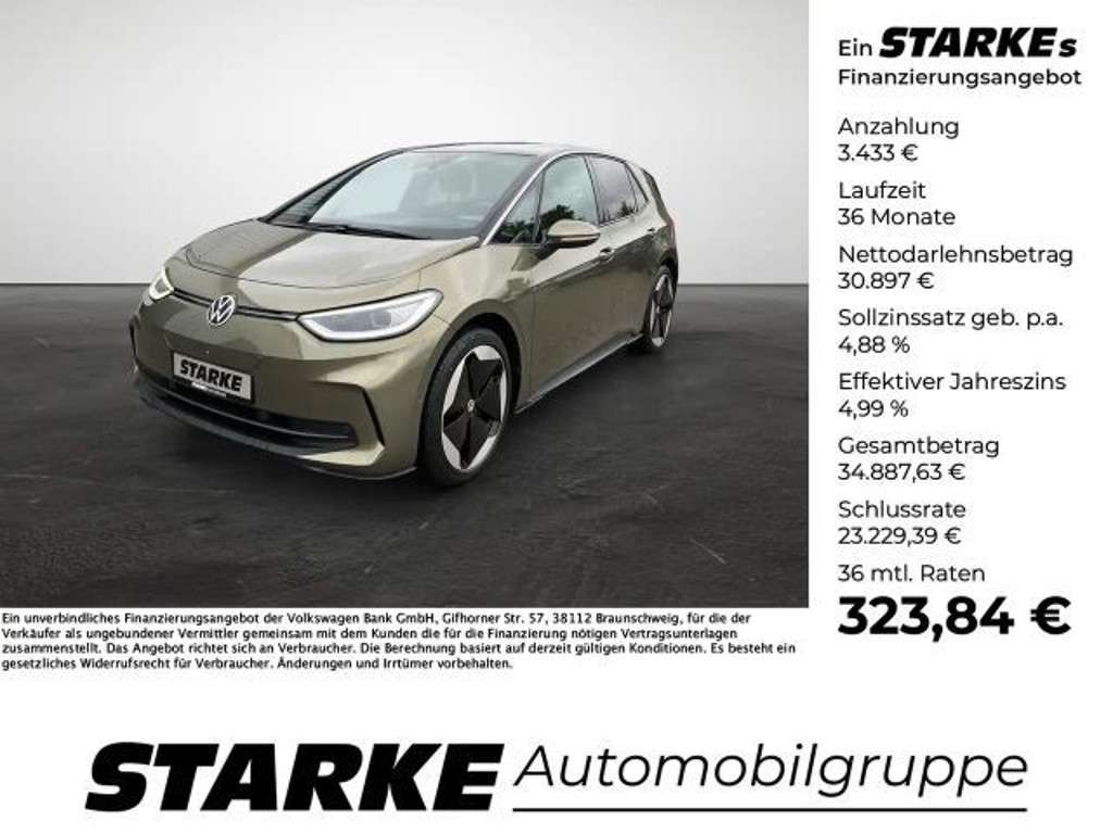 Volkswagen ID.3 2023 Elektrisch