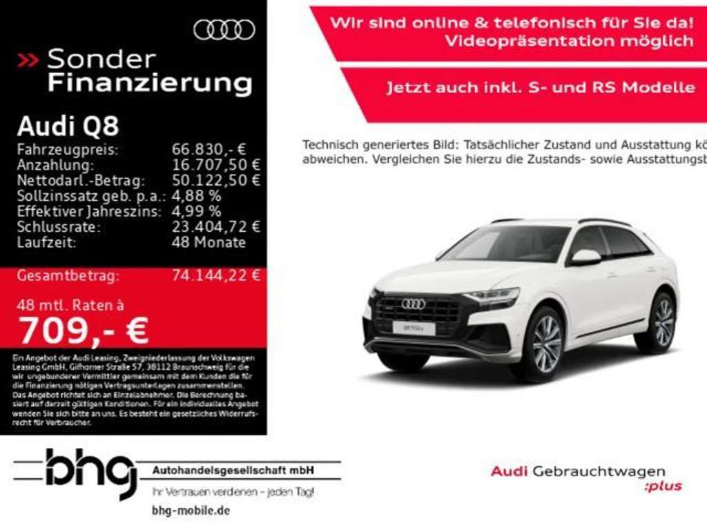 Audi Q8 2021 Hybride Benzine
