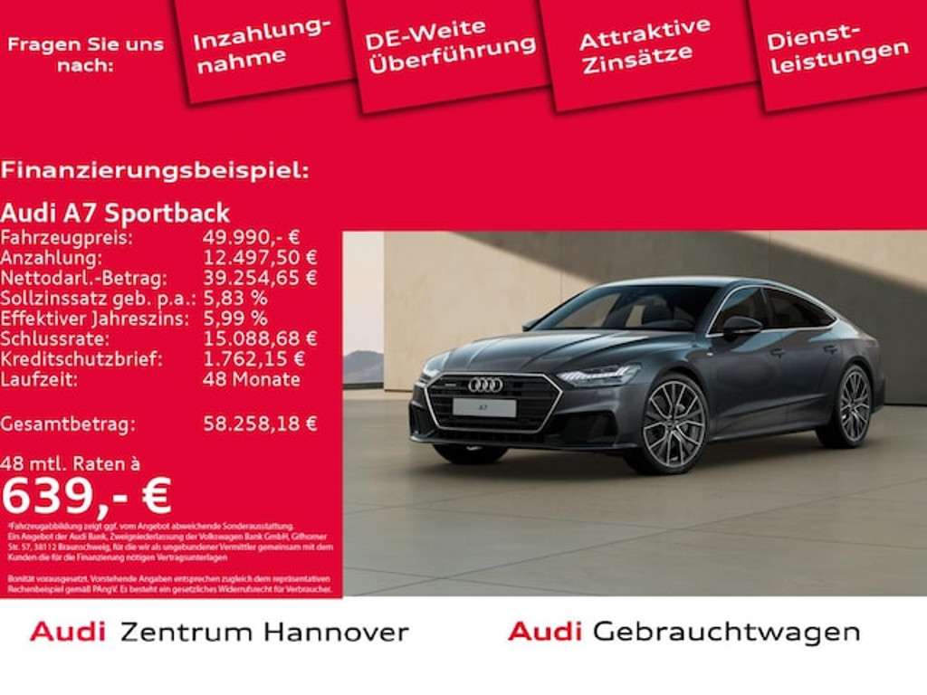 Audi A7 2022 Benzine