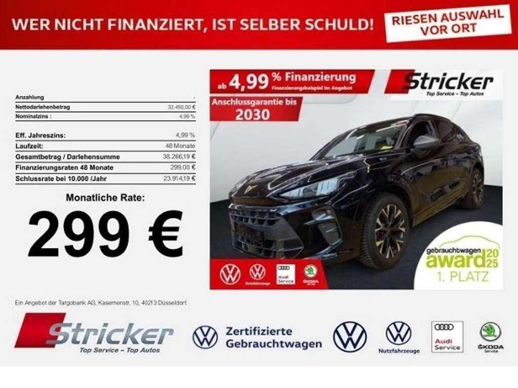 Cupra Terramar 2025 Benzine