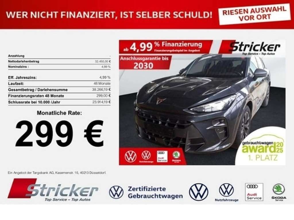 Cupra Terramar 2025 Benzine