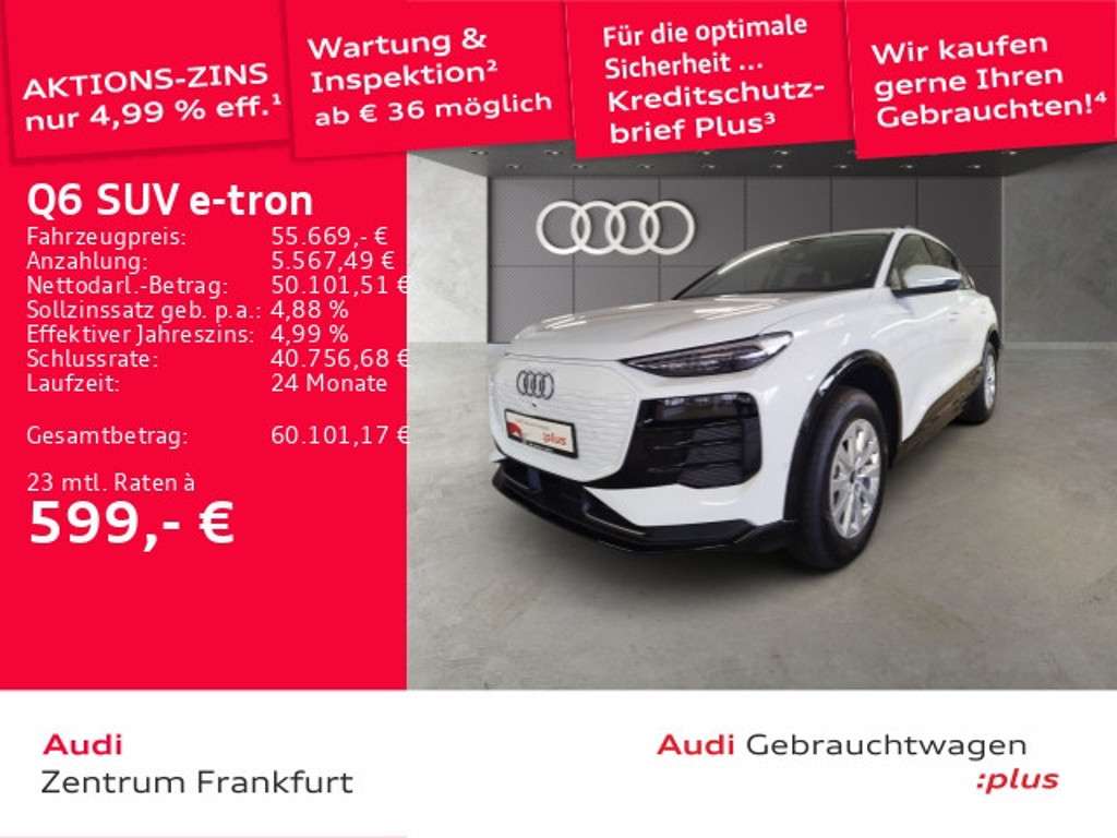 Audi Q6 e-tron 2025 Elektrisch