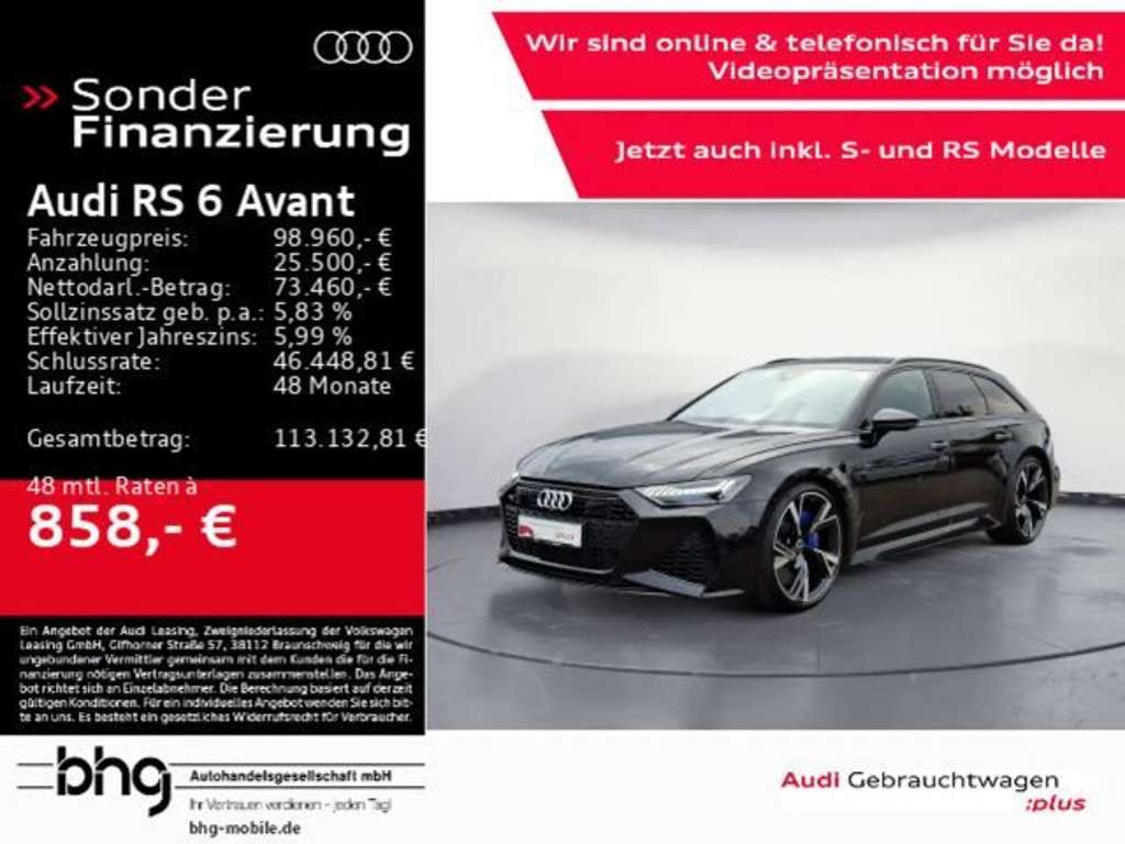 Audi RS6 2022 Benzine
