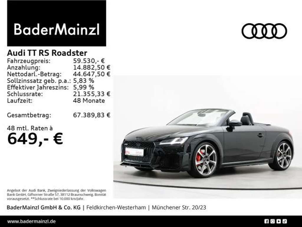Audi TT RS 2021 Benzine