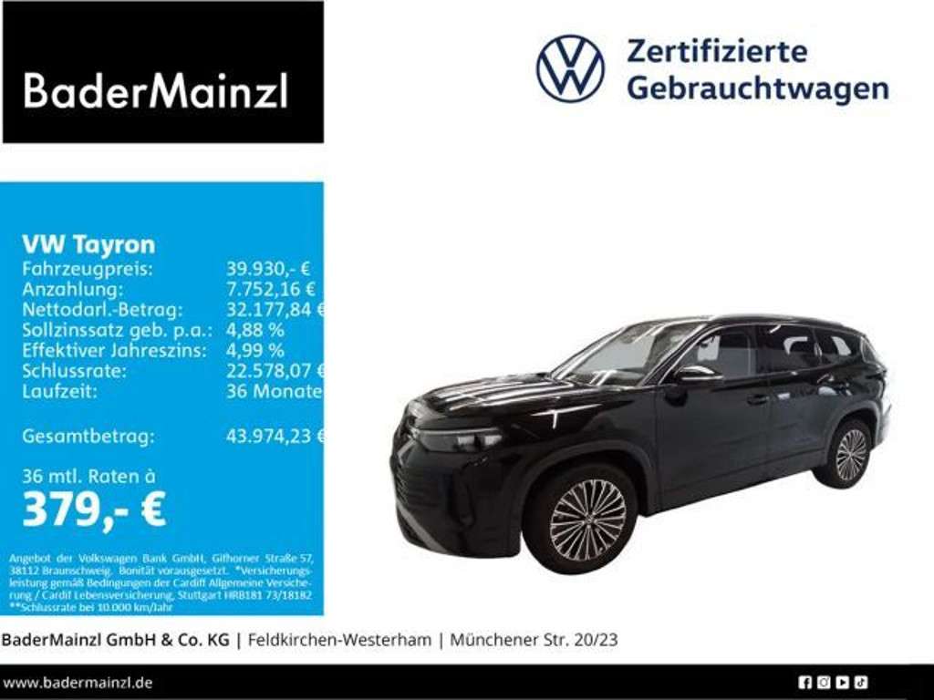 Volkswagen Tayron 2025 Benzine