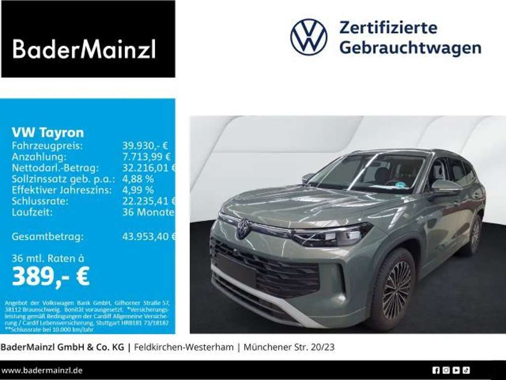 Volkswagen Tayron 2025 Benzine