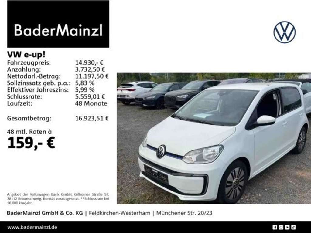 Volkswagen e-Up! 2021 Elektrisch