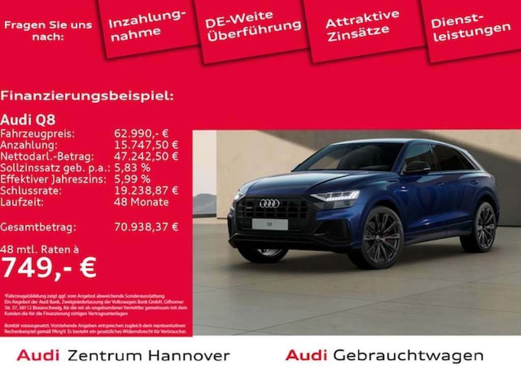 Audi Q8 2022 Benzine