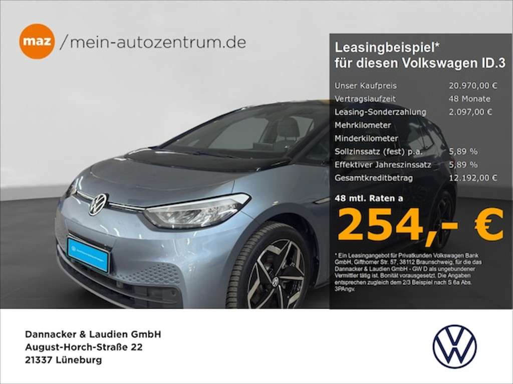 Volkswagen ID.3 2022 Elektrisch