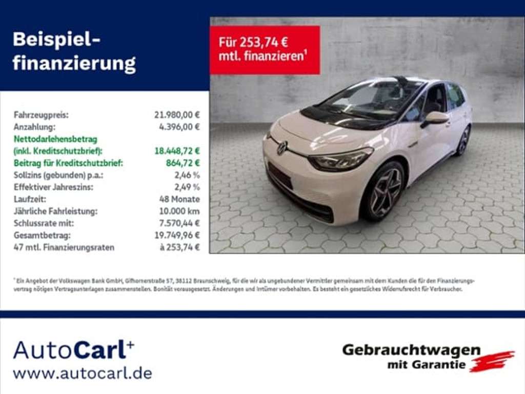 Volkswagen ID.3 2022 Elektrisch
