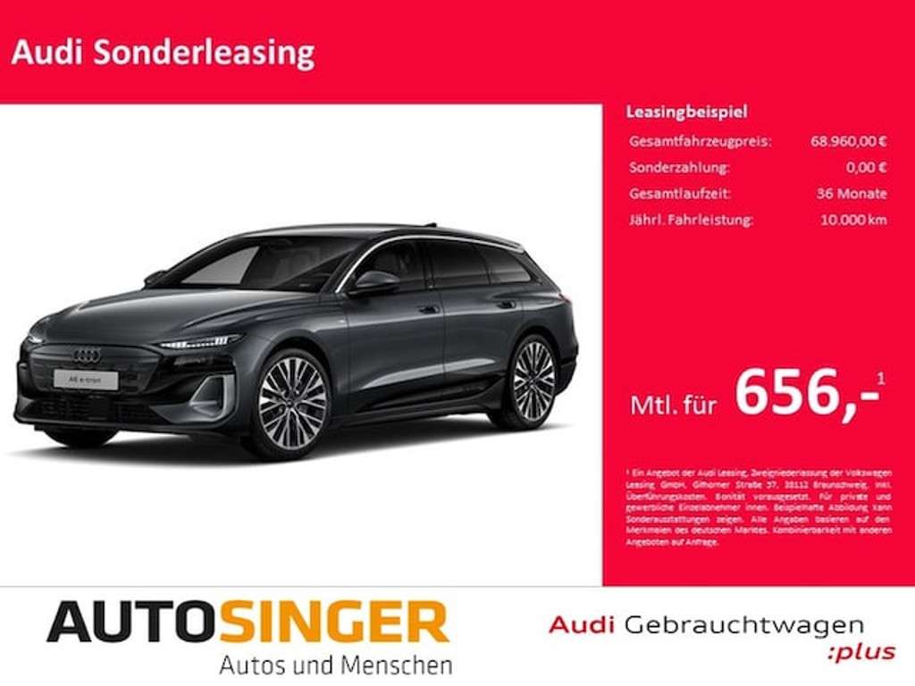 Audi A6 e-tron 2025 Elektrisch