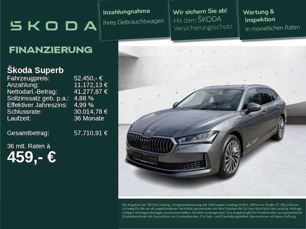 Skoda Superb 2025 Hybride Benzine