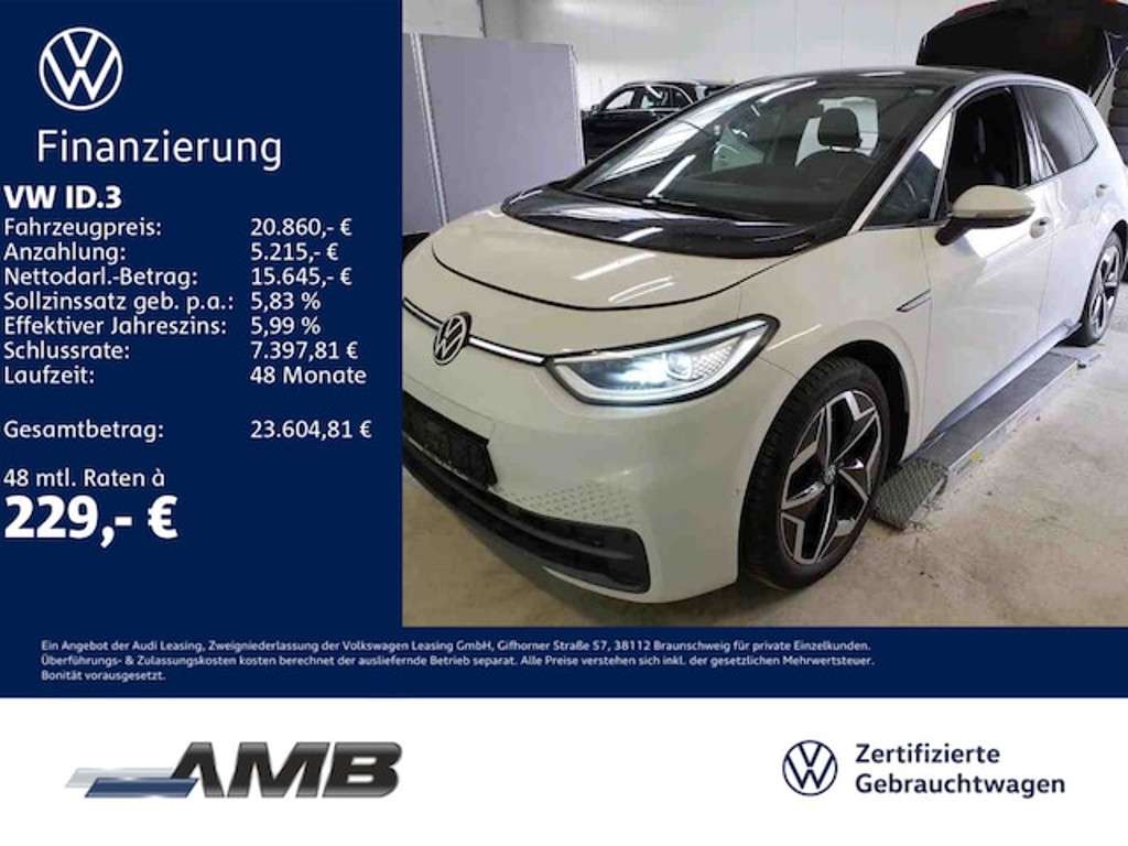 Volkswagen ID.3 2022 Elektrisch