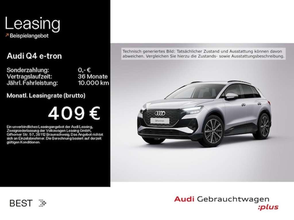 Audi Q4 e-tron 2025 Elektrisch