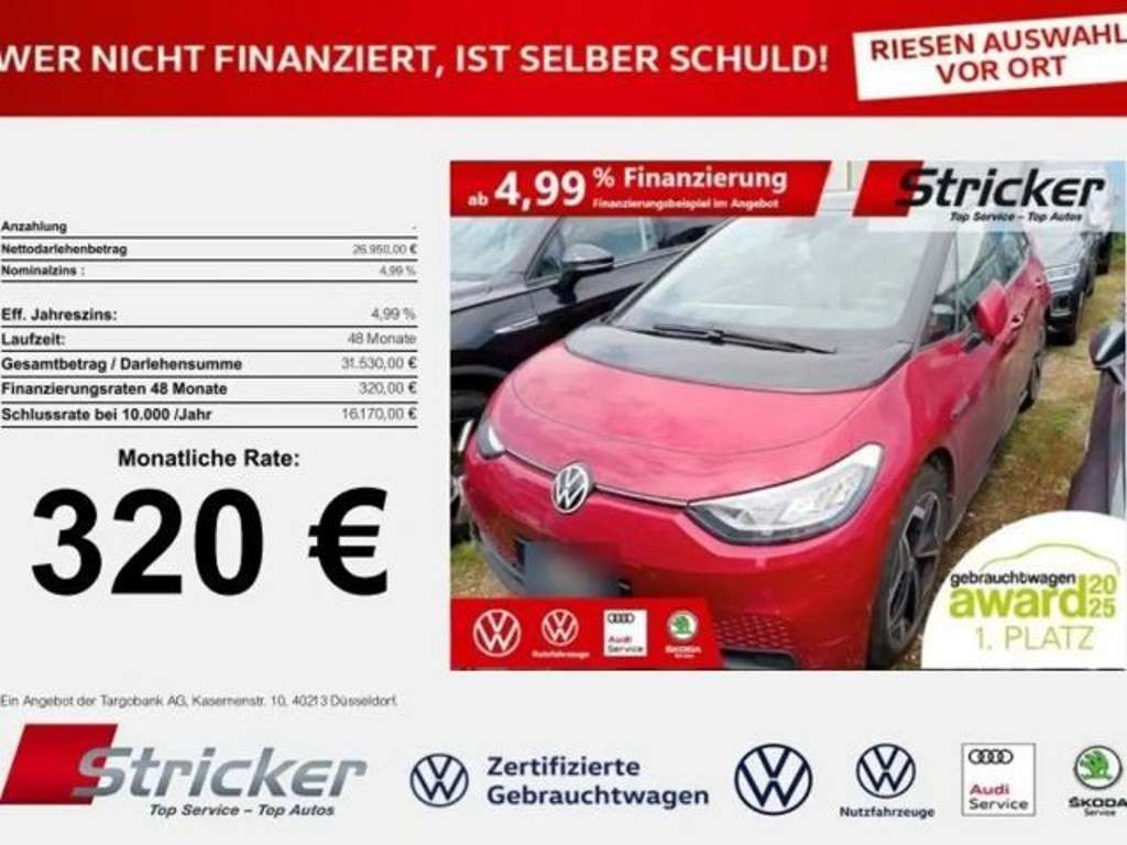 Volkswagen ID.3 2023 Elektrisch
