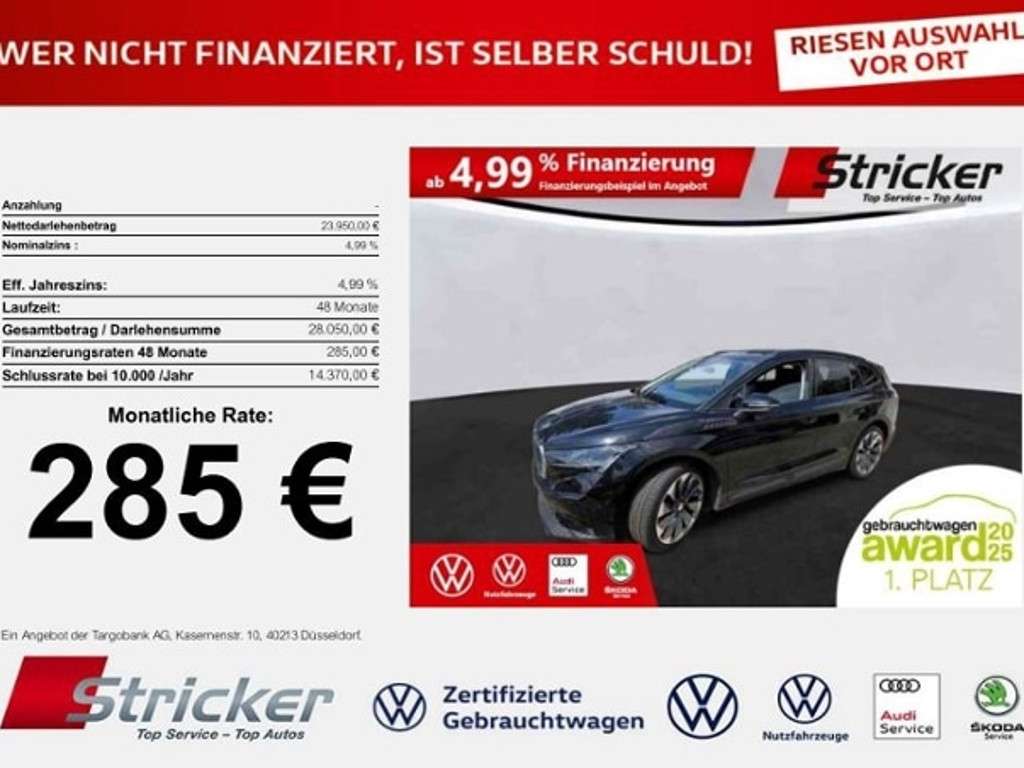 Skoda Enyaq 2021 Elektrisch