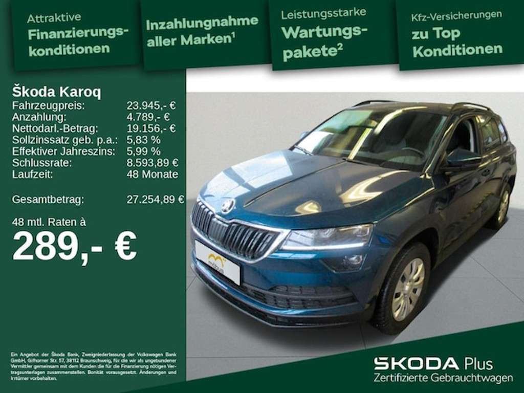 Skoda Karoq 2022 Benzine