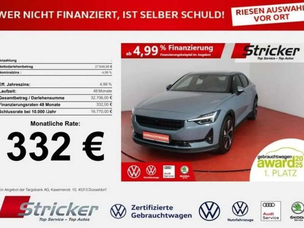 Polestar 2 2023 Elektrisch