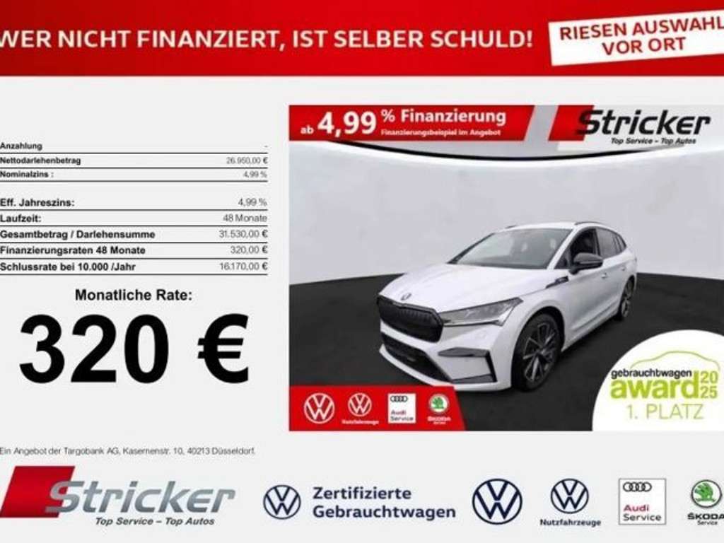 Skoda Enyaq 2021 Elektrisch