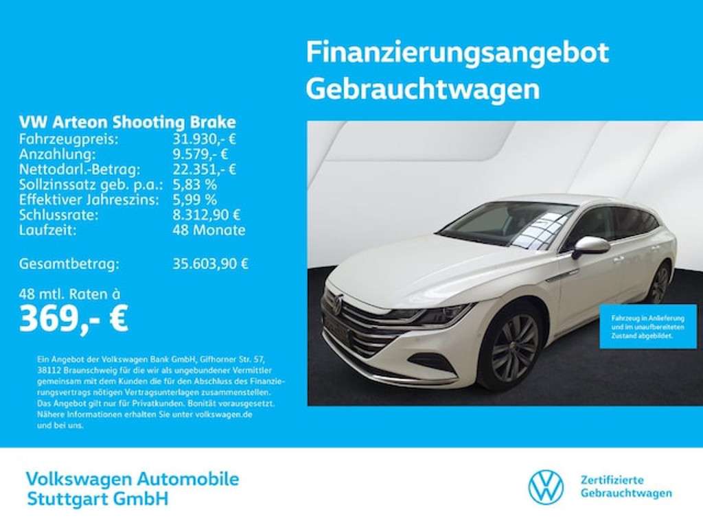 Volkswagen Arteon Shooting Brake 2025 Benzine