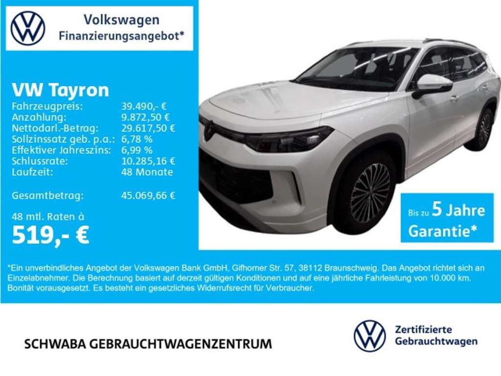 Volkswagen Tayron 2025 Benzine