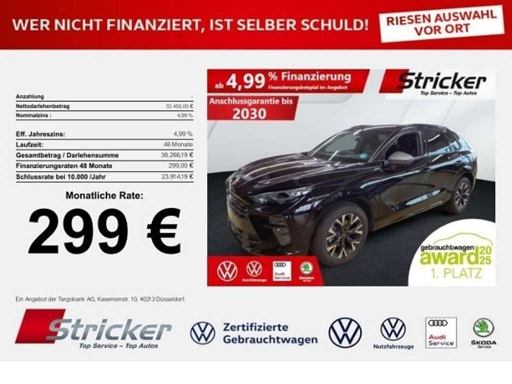 Cupra Terramar 2025 Benzine