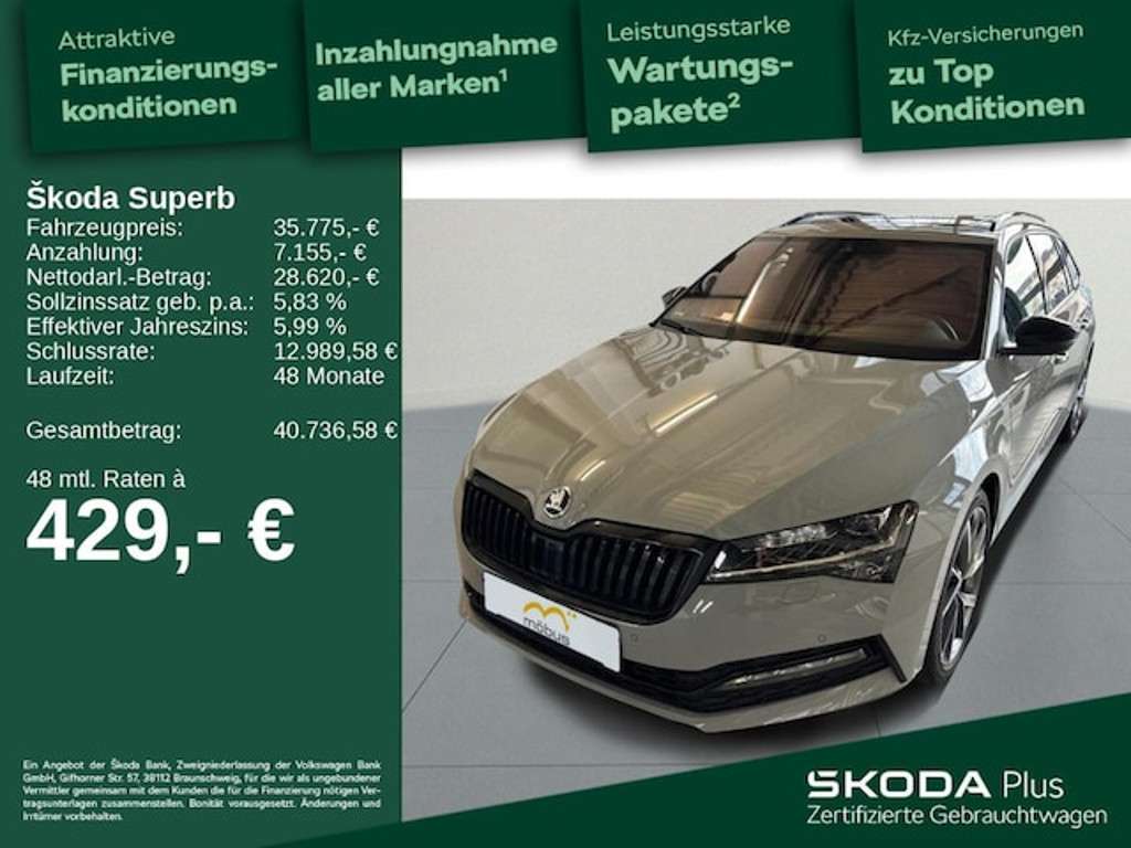 Skoda Superb 2022 Benzine