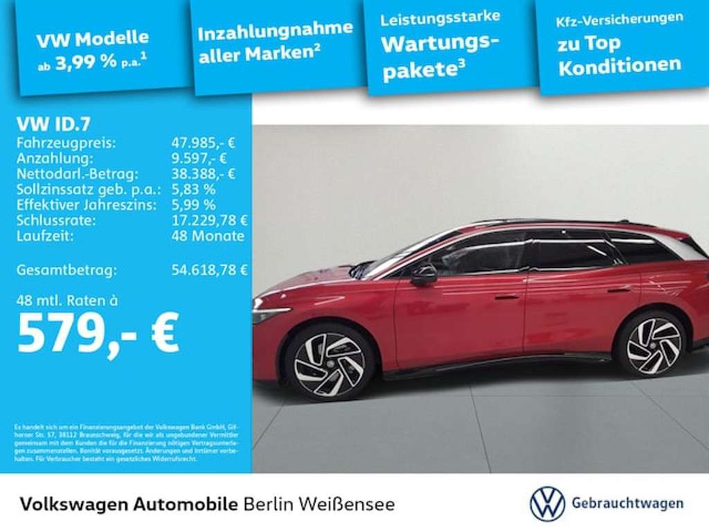 Volkswagen ID.7 2025 Elektrisch