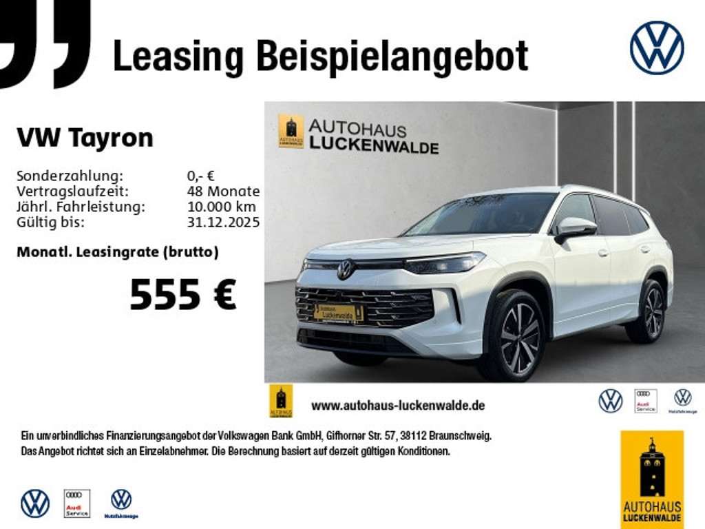 Volkswagen Tayron 2025 Benzine