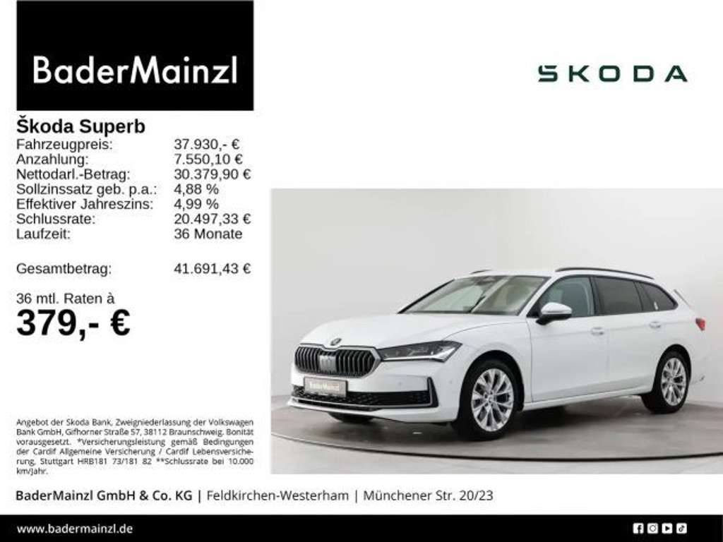 Skoda Superb 2025 Benzine