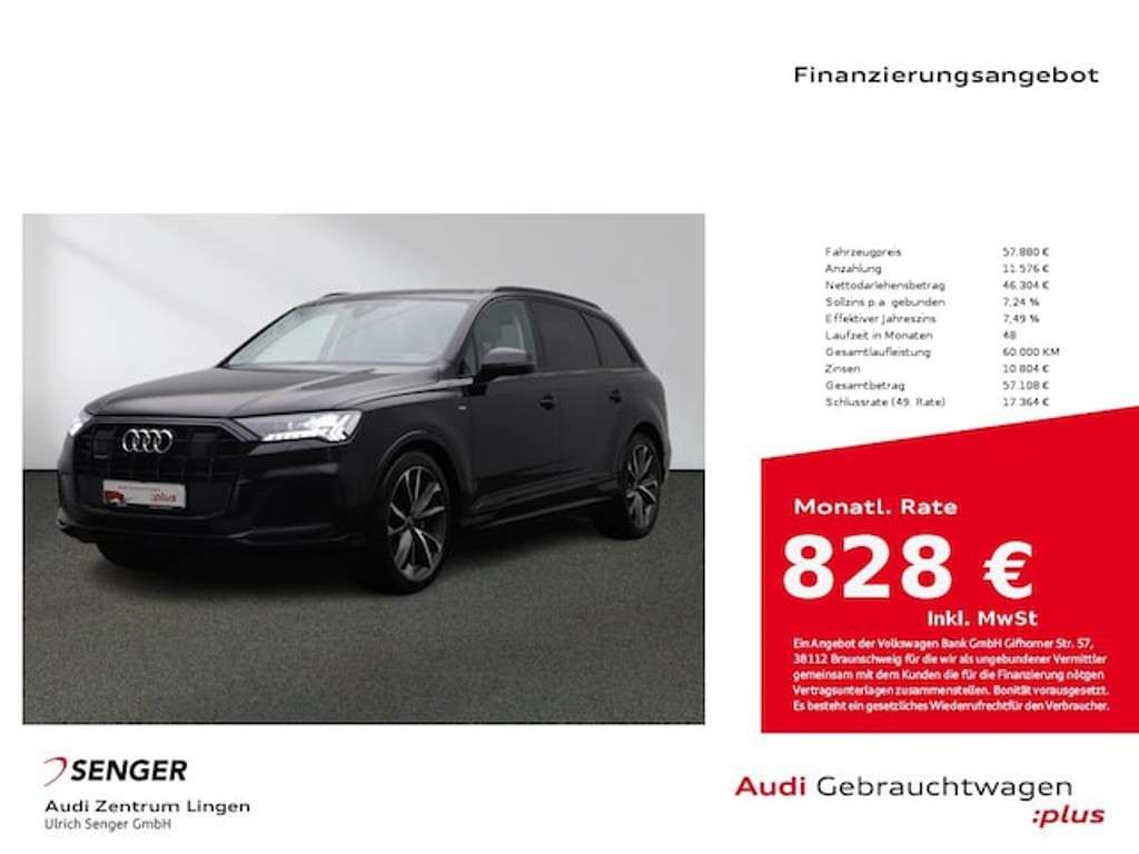 Audi Q7 2022 Benzine