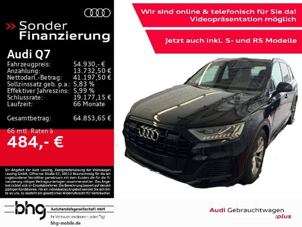 Audi Q7 2021 Hybride Benzine