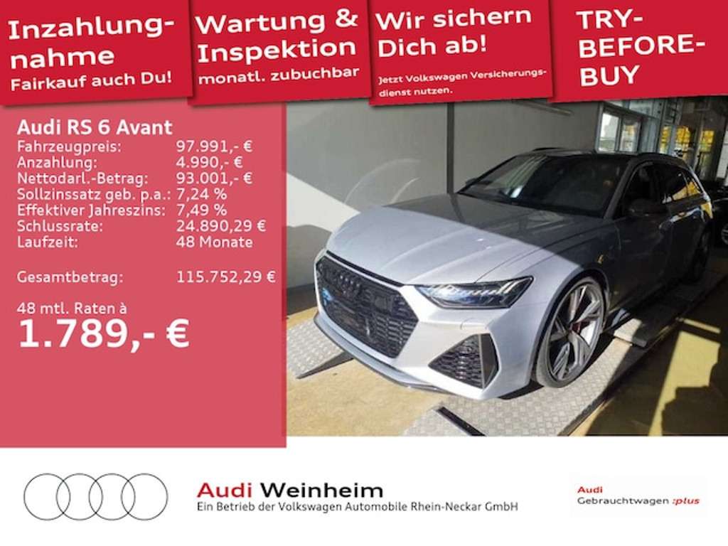 Audi RS6 2021 Benzine