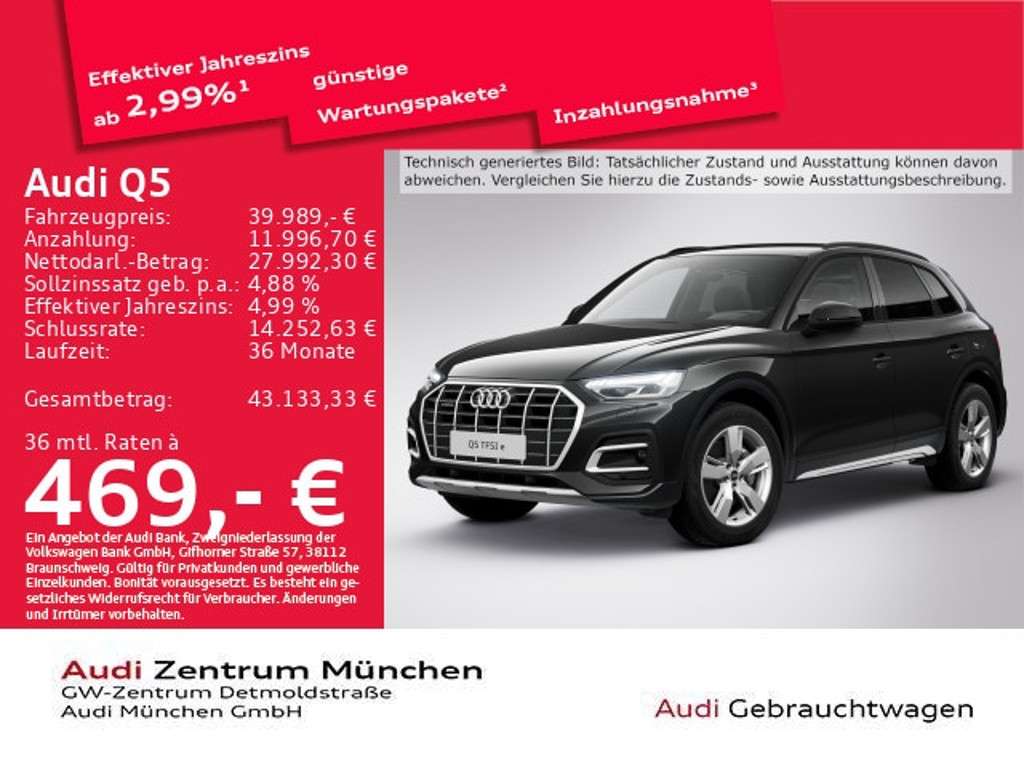 Audi Q5 2022 Hybride Benzine