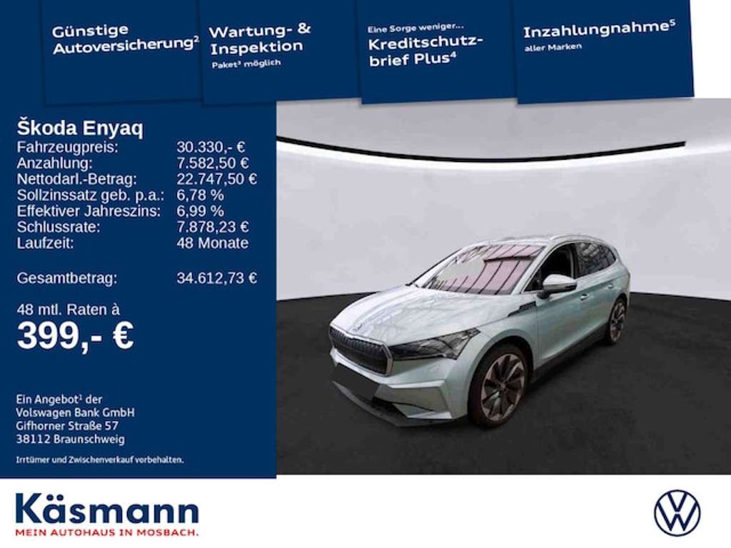 Skoda Enyaq 2021 Elektrisch