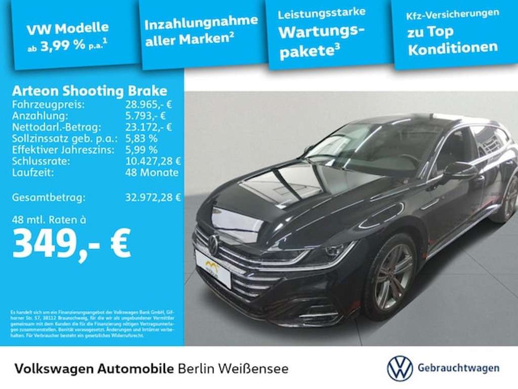 Volkswagen Arteon Shooting Brake 2021 Hybride Benzine