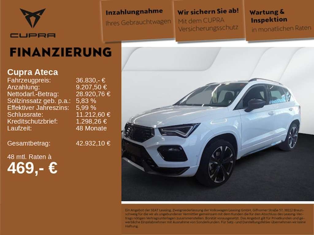 Cupra Ateca 2025 Benzine