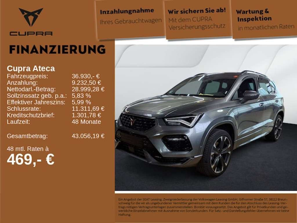 Cupra Ateca 2025 Benzine
