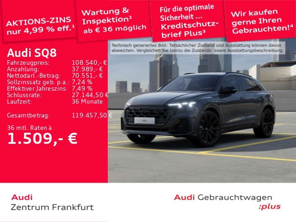 Audi SQ8 2025 Benzine