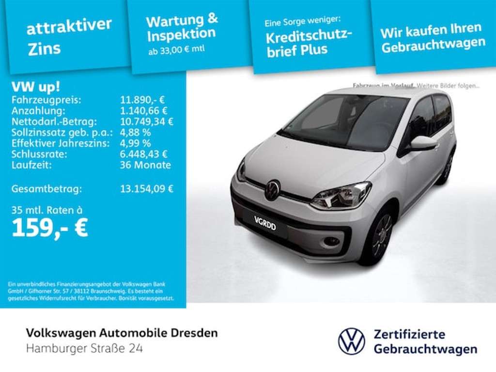 Volkswagen up! 2022 Benzine