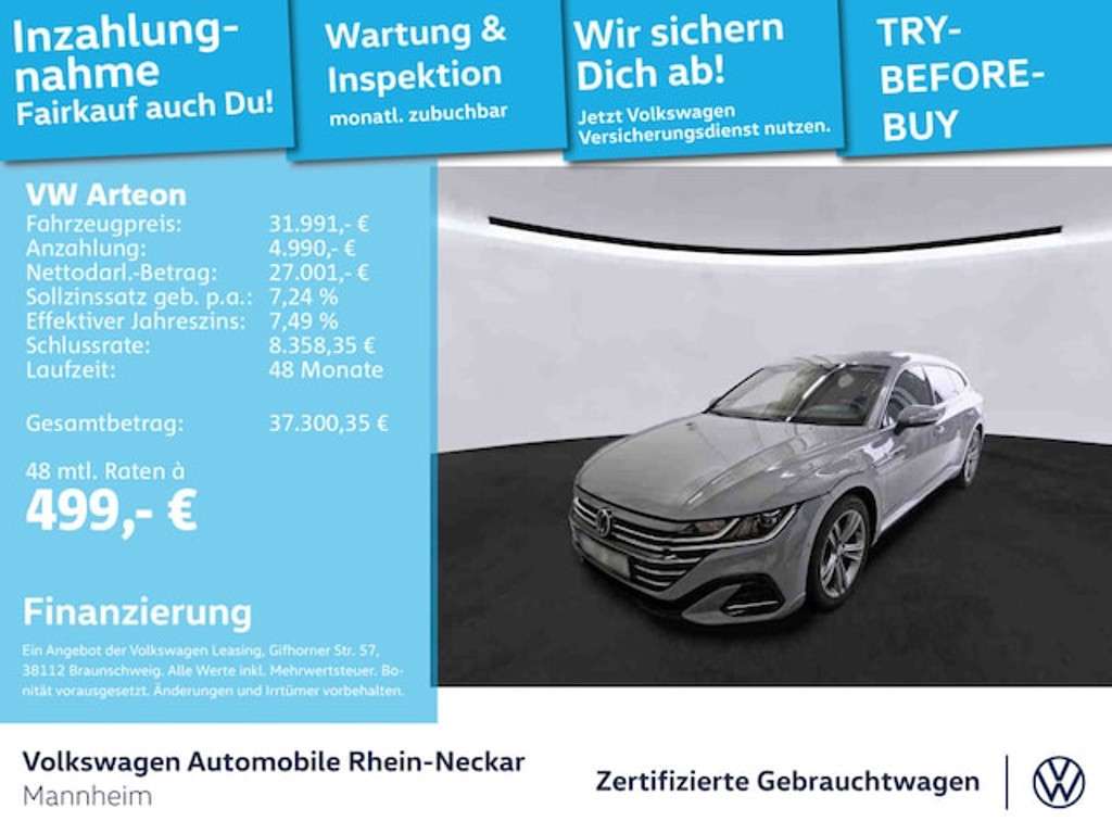 Volkswagen Arteon Shooting Brake 2022 Benzine