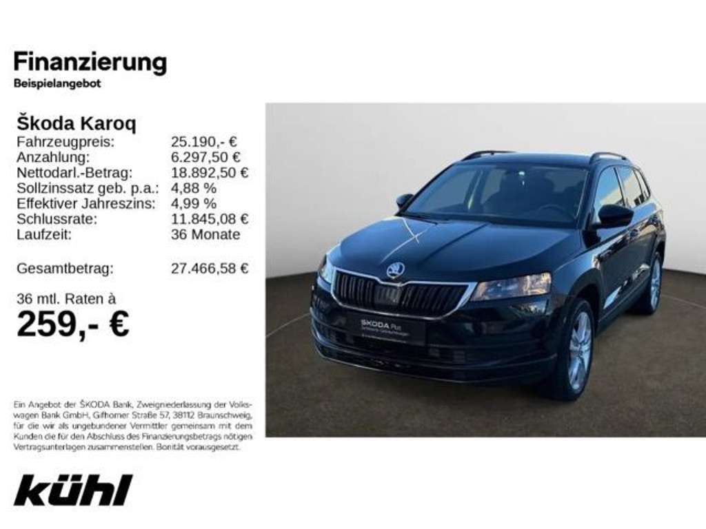 Skoda Karoq 2022 Benzine