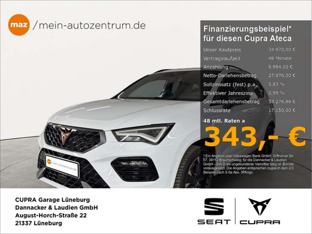 Cupra Ateca 2022 Benzine