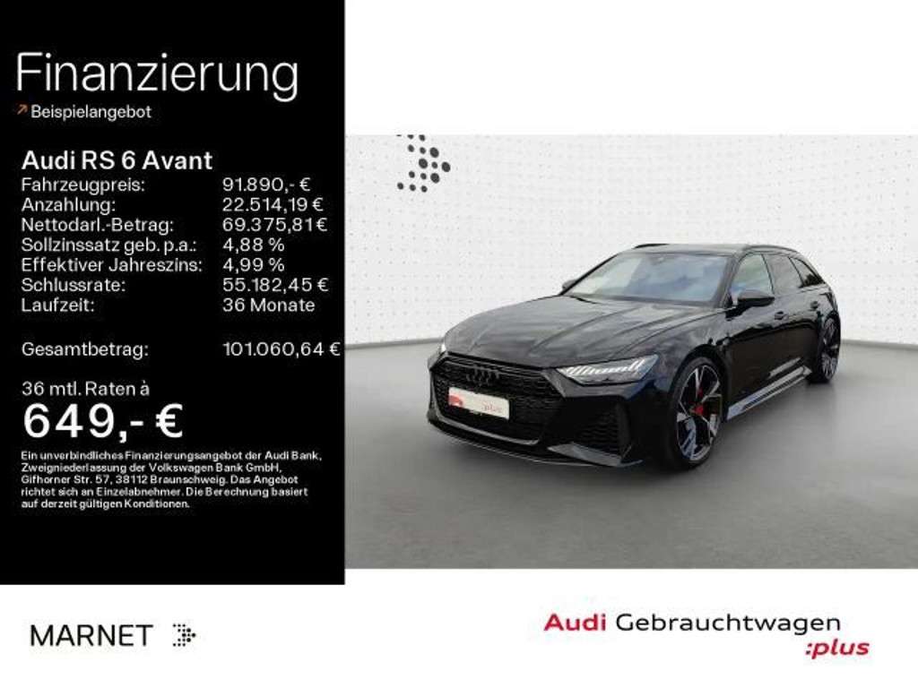Audi RS6 2022 Benzine