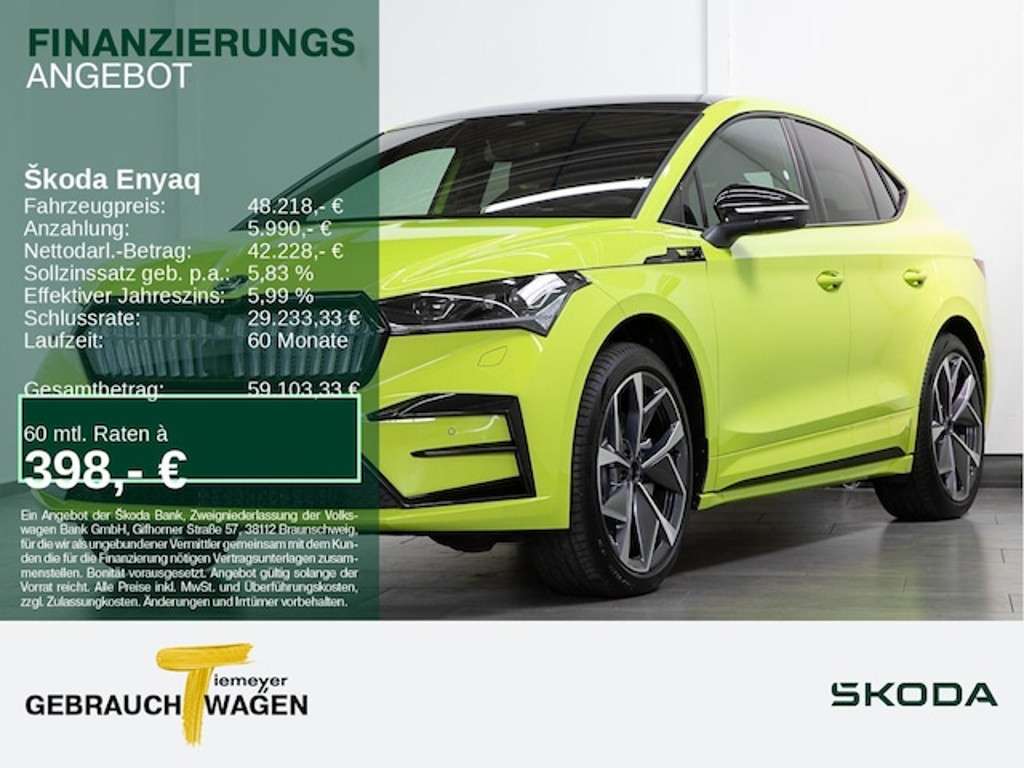 Skoda Enyaq 2025 Elektrisch