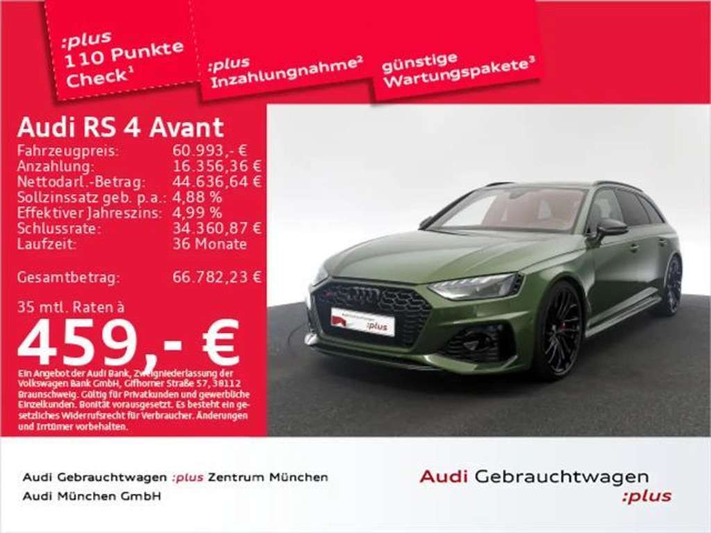Audi RS4 2021 Benzine