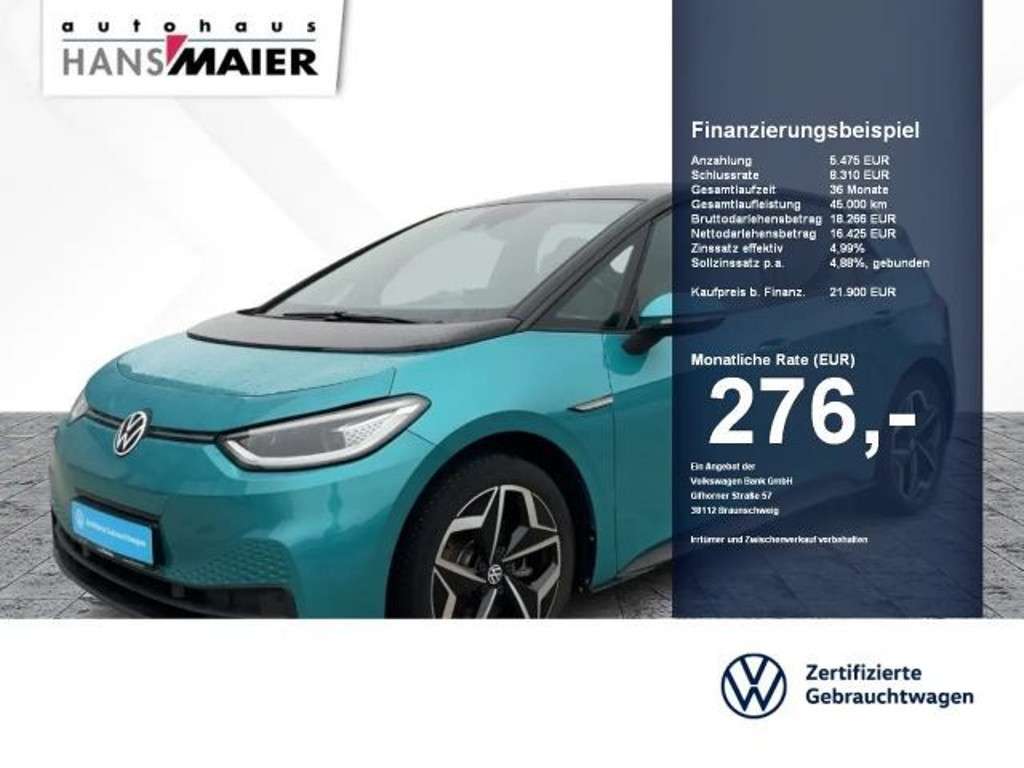 Volkswagen ID.3 2021 Elektrisch