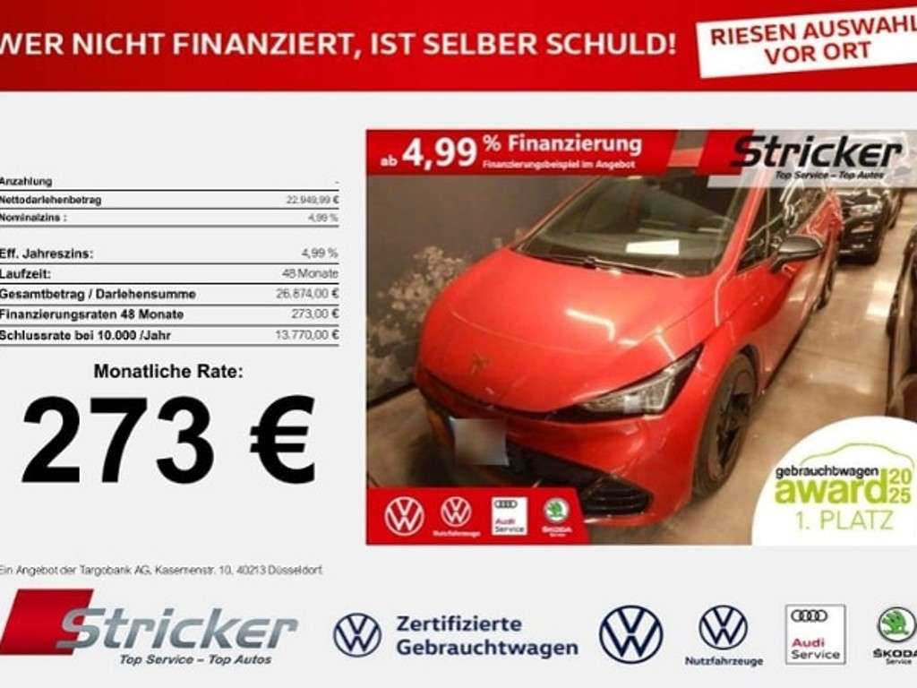 Cupra Born 2022 Elektrisch