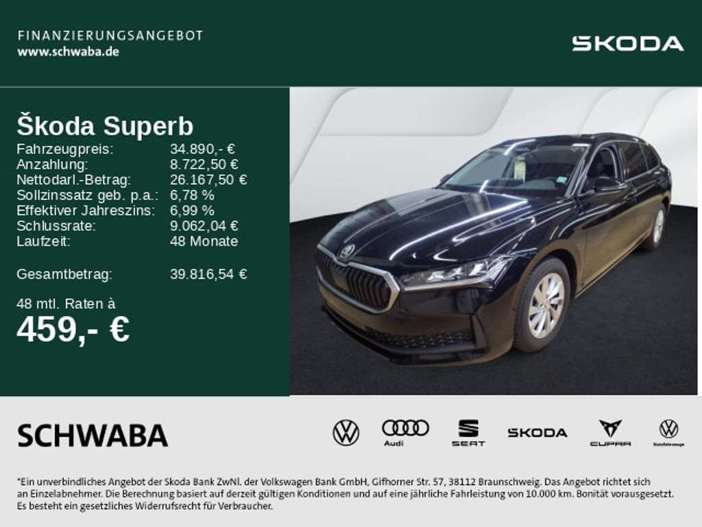 Skoda Superb 2025 Diesel