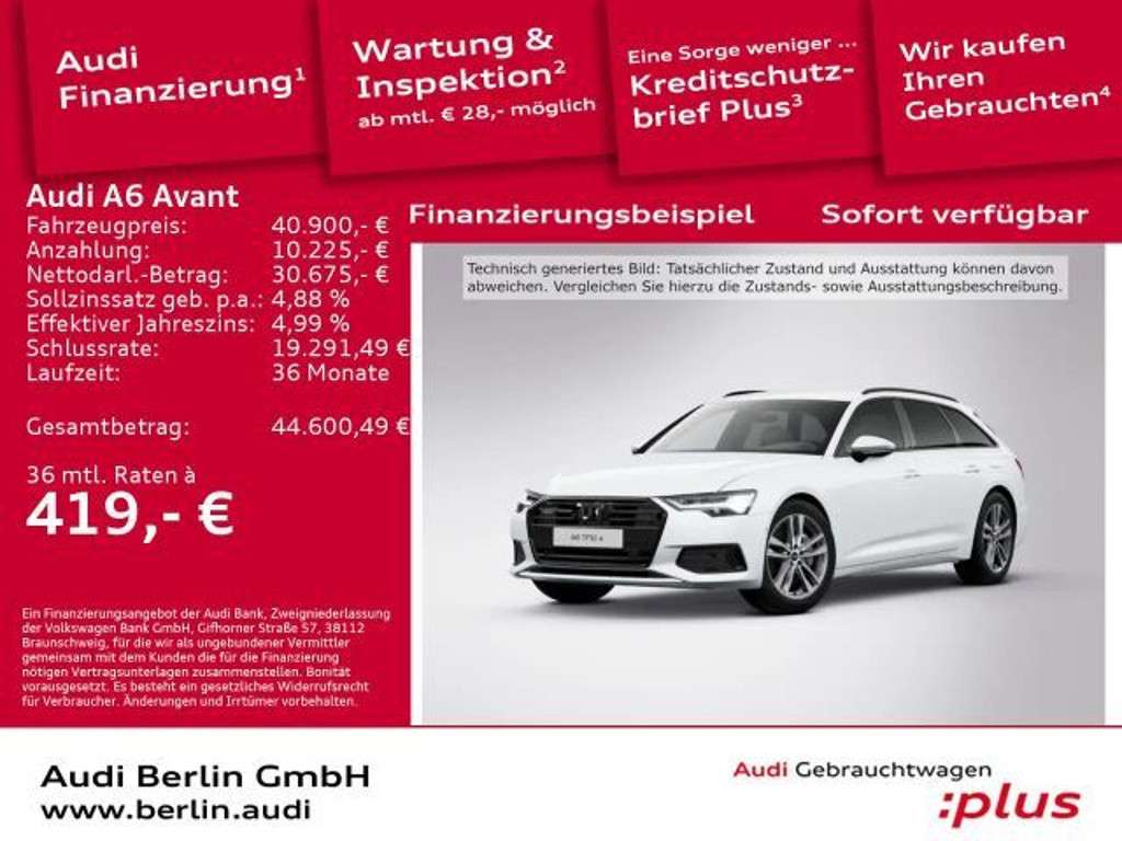 Audi A6 2022 Hybride Benzine